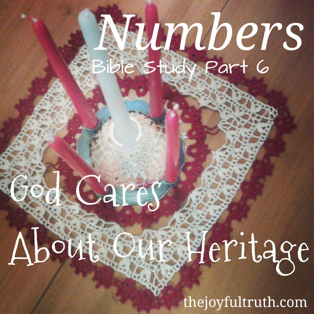 Every culture uses tradition and family name to create heritage. As we study Numbers we see God building heritage for His people.